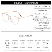 Load image into Gallery viewer, Gmei Optical Ultralight Women Glasses Frame M98005 With TR90 Plastic Rim Titanium Alloy Legs Myopia Spectacles Frames
