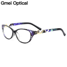 Carica l&#39;immagine nel visualizzatore di Gallery, Gmei Optical  Urltra-Light TR90 Oval Women Optical Glasses Frames For Myopia Reading Spectacle Women Eyewear M1418