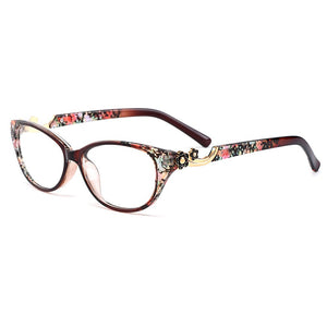 Gmei Optical  Urltra-Light TR90 Oval Women Optical Glasses Frames For Myopia Reading Spectacle Women Eyewear M1418