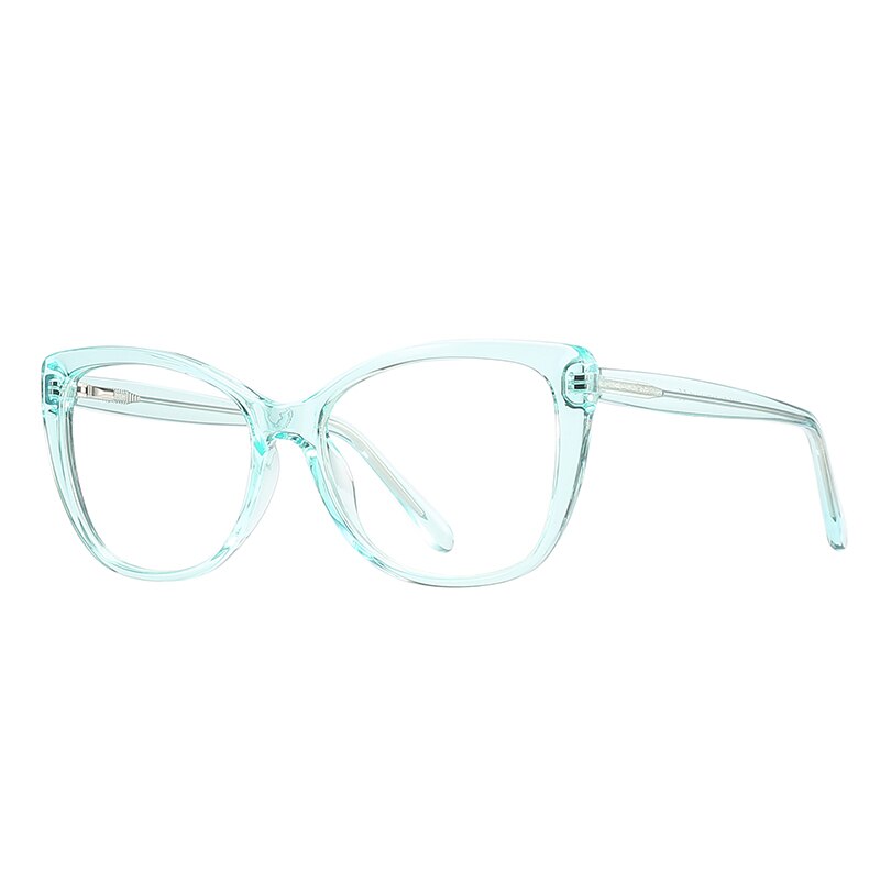 Gmei Optical Women Cat Eye Glasses Frame Transparent Clear Female Myopia Prescription Spectacles Frames 2005