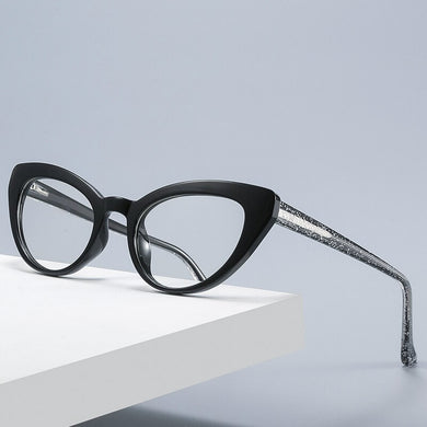 Gmei Optical Women Cat Eye Myopia Glasses Frame Spring Hinges Female Eyewear Prescription Spectacles Frames Oculos 2012
