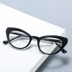 Gmei Optical Women Cat Eye Myopia Glasses Frame Spring Hinges Female Eyewear Prescription Spectacles Frames Oculos 2012