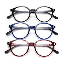 Load image into Gallery viewer, Gmei Optical Women Round Ultralight Ultem Glasses Frame Polarized Clip on Sunglasses Men Optical Eyewear S2024