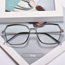 Carica l&#39;immagine nel visualizzatore di Gallery, Gmei Optical Donna Occhiali ultraleggeri trasparenti con montatura per occhiali quadrati in plastica 