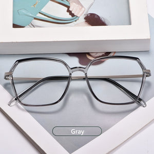 Gmei Optical Donna Occhiali ultraleggeri trasparenti con montatura per occhiali quadrati in plastica 