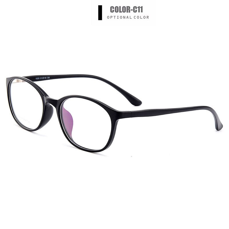 Gmei Optical Fashionable Oval Ultralight TR90 Women Glasses Frame Female Eyewear Accessories Myopia Optical Frames Y1020