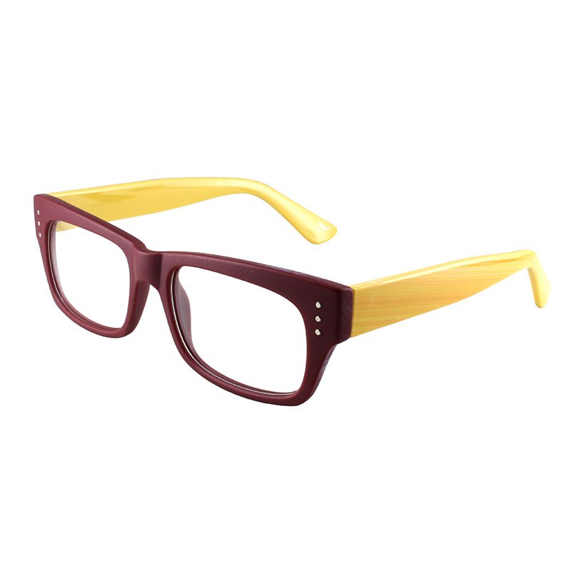 Gmei Optical Fashionable Plastic Square Full Rim Men's Glasses Frames For Prescription Eyeglasses T8090