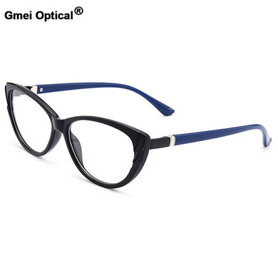 Gmei Optical Fashionable Urltra-Light TR90 Women Oval Full Rim Optical Eyeglasses Frames Female Plastic Myopia Eyewear M1606