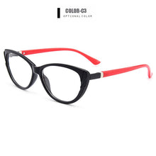 Load image into Gallery viewer, Gmei Optical Fashionable Urltra-Light TR90 Women Oval Full Rim Optical Eyeglasses Frames Female Plastic Myopia Eyewear M1606
