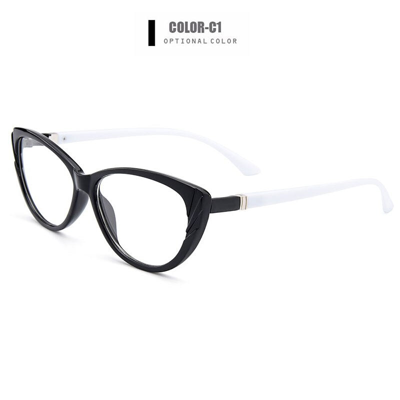Gmei Optical Fashionable Urltra-Light TR90 Women Oval Full Rim Optical Eyeglasses Frames Female Plastic Myopia Eyewear M1606