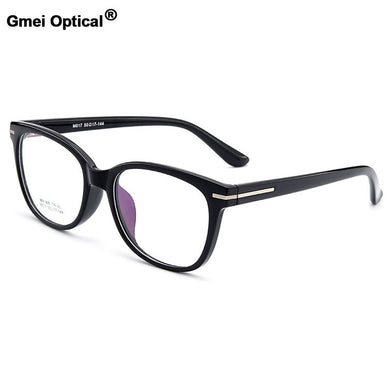 Gmei Optical Fashionable Urltra-Light TR90 Women Round Full Rim Optical Eyeglasses Frames Female Plastic Myopia Eyewear M017