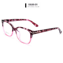 Load image into Gallery viewer, Gmei Optical Fashionable Urltra-Light TR90 Women Round Full Rim Optical Eyeglasses Frames Female Plastic Myopia Eyewear M017