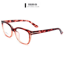Load image into Gallery viewer, Gmei Optical Fashionable Urltra-Light TR90 Women Round Full Rim Optical Eyeglasses Frames Female Plastic Myopia Eyewear M017