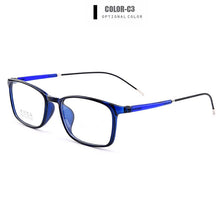 Load image into Gallery viewer, Gmei Optical Flexible Men Glasses Frames Women Ultralight TR90 Plastic Eyewear Prescription Eyeglass Myopia Optical Frame M3003