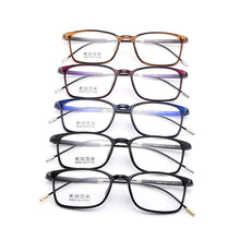 Load image into Gallery viewer, Gmei Optical Flexible Men Glasses Frames Women Ultralight TR90 Plastic Eyewear Prescription Eyeglass Myopia Optical Frame M3003