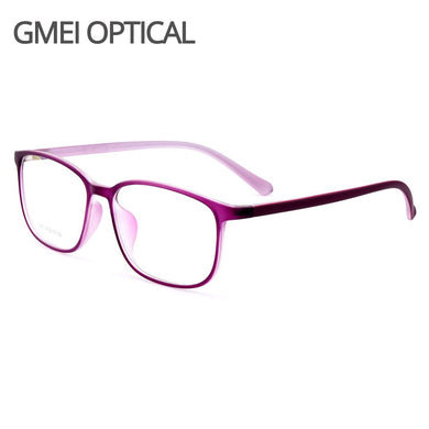 Gmei Optical Flexible Ultralight TR90 Women Glasses Frames Prescription Eyeglasses Myopia Optical Frame Plastic Eyewear Y1031