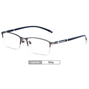 Gmei Optical Glasses Frame for Men and Women Full Rim Styles and Half Rim Style Eyeglasses with Recipe Eyewear Prescription