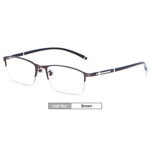 Gmei Optical Glasses Frame for Men and Women Full Rim Styles and Half Rim Style Eyeglasses with Recipe Eyewear Prescription