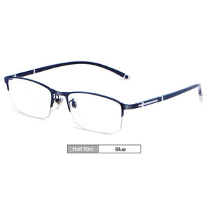 Gmei Optical Glasses Frame for Men and Women Full Rim Styles and Half Rim Style Eyeglasses with Recipe Eyewear Prescription