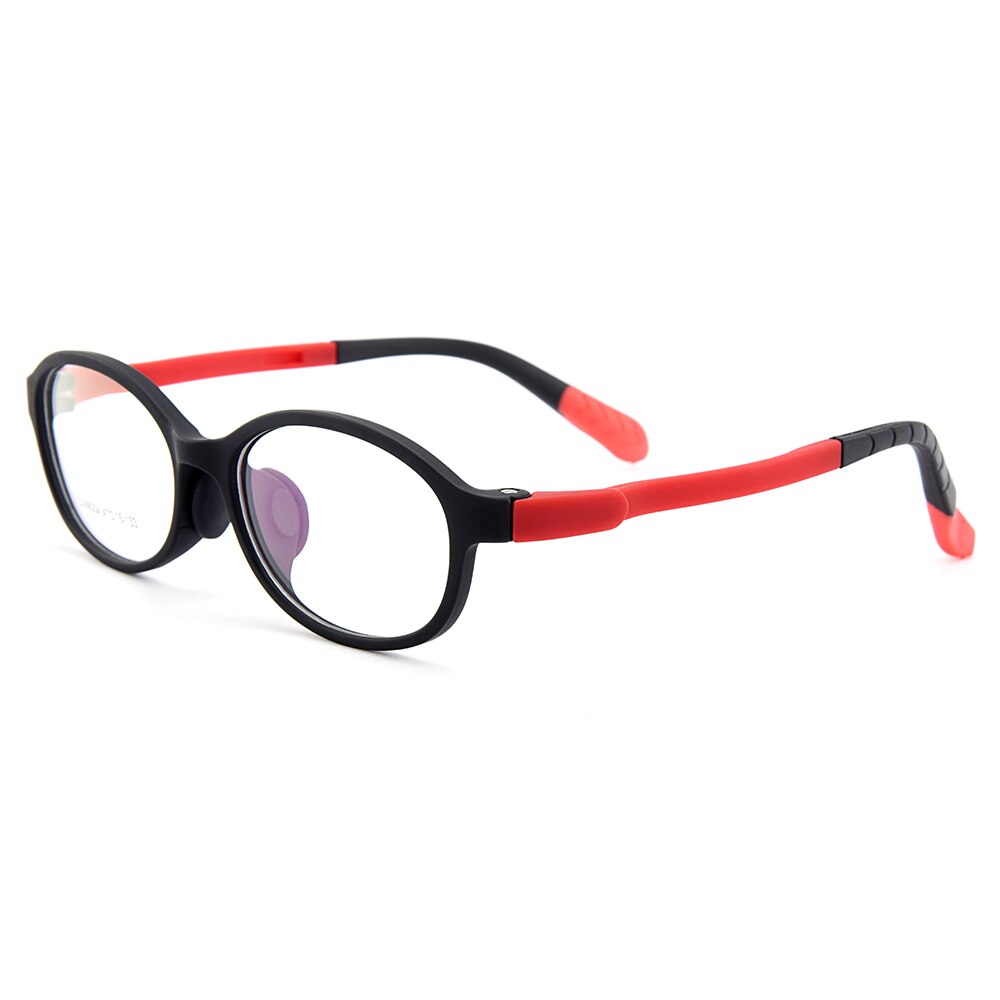 Gmei Optical Healthy Kids Eyewear Ultra-light Flexible TR90 Silica Gel Comfortable Safe Full Rim Kids Spectacles Frames CX68004