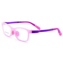 Load image into Gallery viewer, Gmei Optical Healthy Ultra-light Flexible Silica Gel Comfortable Safe Full Rim Kids Eyeglass Frames Children&#39;s Glasses CX68005