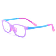Load image into Gallery viewer, Gmei Optical Healthy Ultra-light Flexible Silica Gel Comfortable Safe Full Rim Kids Eyeglass Frames Children&#39;s Glasses CX68005
