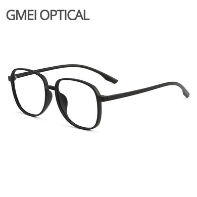 Gmei Optical M9159 Transparent Men Large Size Glasses Frames Ultralight TR90 Plastic Eyewear Women Big Myopia Spectacles Frame