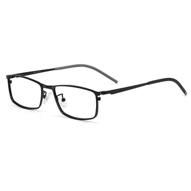 Gmei Optical Men Business Titanium Alloy Square Glasses Frame For Male's Prescription Spectacles Eyeglasses Frames S6608