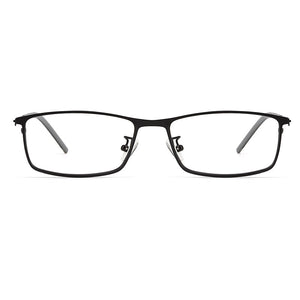 Gmei Optical Men Business Titanium Alloy Square Glasses Frame For Male's Prescription Spectacles Eyeglasses Frames S6608