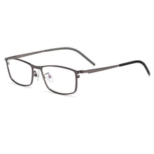 Load image into Gallery viewer, Gmei Optical Men Business Titanium Alloy Square Glasses Frame For Male&#39;s Prescription Spectacles Eyeglasses Frames S6608