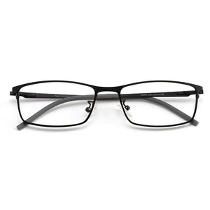 Gmei Optical Men Business Titanium Alloy Square Glasses Frame For Male's Prescription Spectacles Eyeglasses Frames S6608