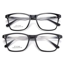 Load image into Gallery viewer, Gmei Optical Men Large Square Ultralight Ultem Glasses Frame Polarized Clip on Sunglasses Women Optical Eyewear S2034