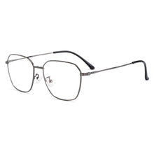 Load image into Gallery viewer, Gmei Optical Men Square Titanium Alloy Glasses Frame Ultralight Polarized Clip on Sunglasses Women Optical Eyewear S9334