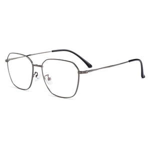 Gmei Optical Men Square Titanium Alloy Glasses Frame Ultralight Polarized Clip on Sunglasses Women Optical Eyewear S9334
