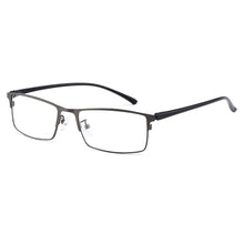 Load image into Gallery viewer, Gmei Optical Men Titanium Alloy Eyeglasses Frame for Men Eyewear Flexible Temple Legs IP Electroplating Alloy Material Y2529