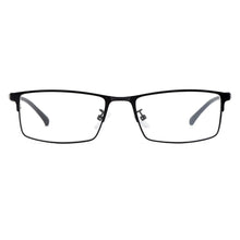 Load image into Gallery viewer, Gmei Optical Men Titanium Alloy Eyeglasses Frame for Men Eyewear Flexible Temple Legs IP Electroplating Alloy Material Y2529