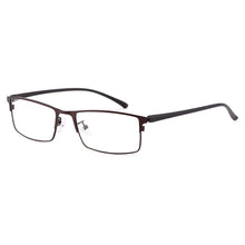Load image into Gallery viewer, Gmei Optical Men Titanium Alloy Eyeglasses Frame for Men Eyewear Flexible Temple Legs IP Electroplating Alloy Material Y2529