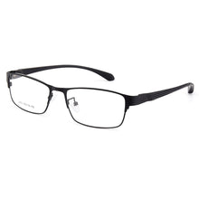 Load image into Gallery viewer, Gmei Optical Men Titanium Alloy Eyeglasses Frame for Men Eyewear Flexible Temples Legs IP Electroplating Alloy Spectacles Y2423