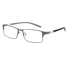 Load image into Gallery viewer, Gmei Optical Men Titanium Alloy Eyeglasses Frame for Men Eyewear Flexible Temples Legs IP Electroplating Alloy Spectacles Y028