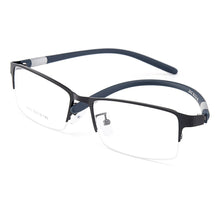 Load image into Gallery viewer, Gmei Optical Men Titanium Alloy Eyeglasses Frame for Men Eyewear Flexible Temples Legs IP Electroplating Alloy Spectacles Y2442