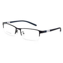 Load image into Gallery viewer, Gmei Optical Men Titanium Alloy Eyeglasses Frame for Men Eyewear Flexible Temples Legs IP Electroplating Alloy Spectacles Y2442
