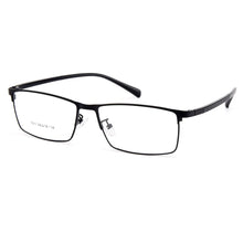 Load image into Gallery viewer, Gmei Optical Men Titanium Alloy Eyeglasses Frames for Men Eyewear Flexible Temples Legs IP Electroplating Alloy Spectacles Y7011