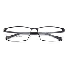 Load image into Gallery viewer, Gmei Optical Men Titanium Alloy Eyeglasses Frames for Men Eyewear Flexible Temples Legs IP Electroplating Alloy Spectacles Y7011