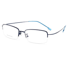 Load image into Gallery viewer, Gmei Optical Men Ultra-Light Semi-Rimless Memory Titanium Alloy Glasses Frames for Men Myopia Presbyopia Reading Spectacles Y879