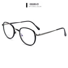 Load image into Gallery viewer, Gmei Optical Metal Alloy Retro Glasses Frame Women Prescription Eyeglasses Myopia Optical Frames Small Face Style Eyewear M015