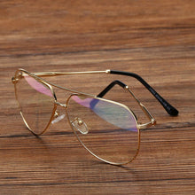 Load image into Gallery viewer, Gmei Optical Metal Alloy Retro Optical Glasses Frames For Women And Men Myopia Spectacles Oculos De Grau Eyewear A17002