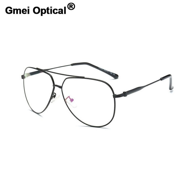 Gmei Optical Metal Alloy Retro Optical Glasses Frames For Women And Men Myopia Spectacles Oculos De Grau Eyewear A17002