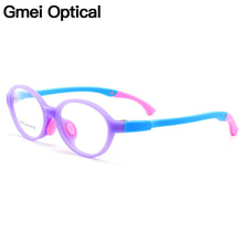 Load image into Gallery viewer, Gmei Optical  Ultra-light Silica Gel Kids Optical Eyeglasses Frames Children&#39;s Myopic Glasses Frame Hyperopia CX68002