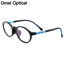 Load image into Gallery viewer, Gmei Optical Children&#39;s Eyewear Ultra-light Flexible TR90 Silica Gel Comfortable Safe Full Rim Kids Eyeglass Frames CX68012