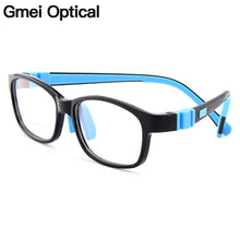 Load image into Gallery viewer, Gmei Optical Children&#39;s Glasses Ultra-light Flexible TR90 Silica Gel Comfortable Safe Full Rim Kids Eyeglass Frames CX67003